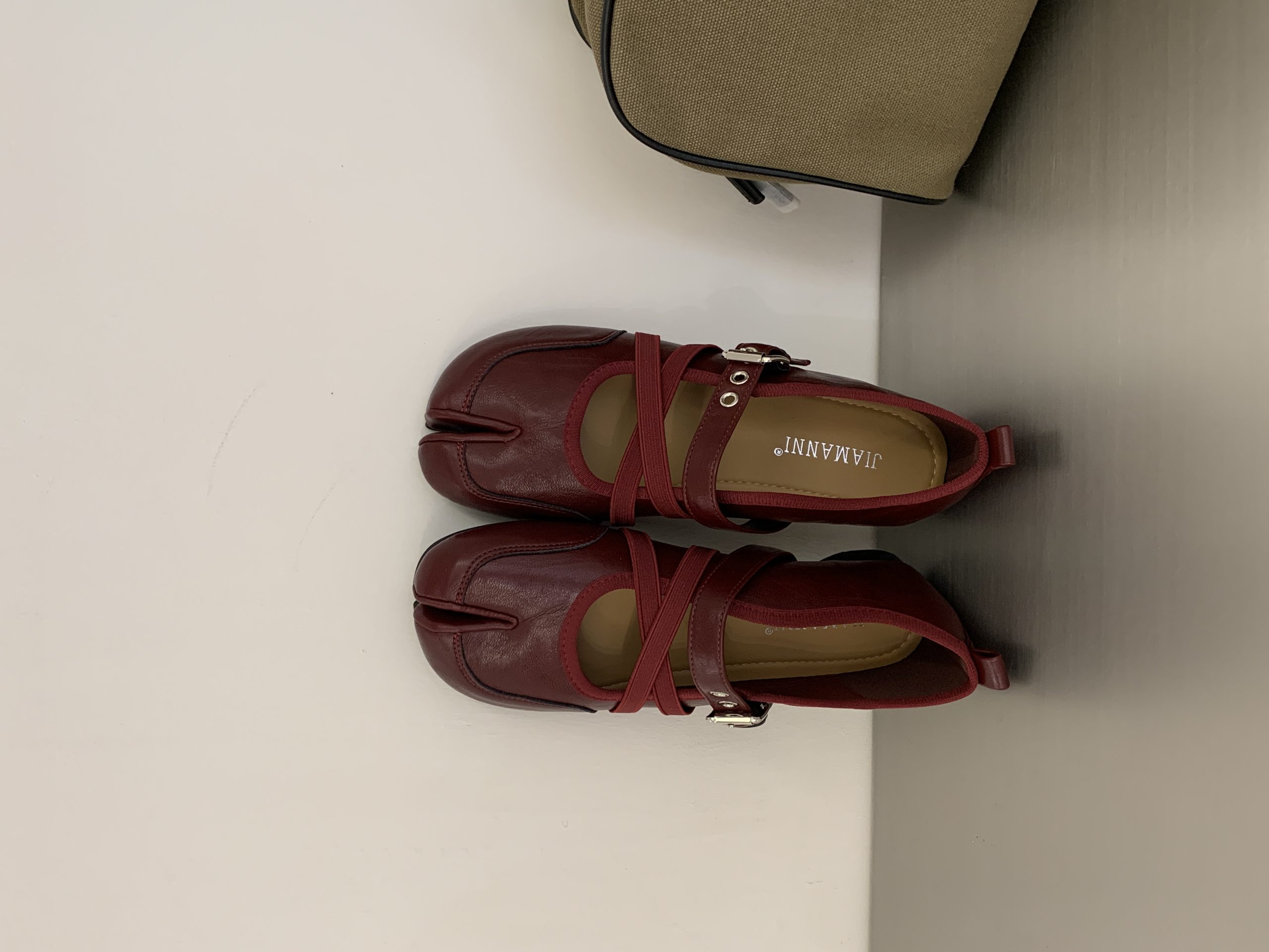 JIAMANNI Japanese Style Square Toe Ballet Flats Women Mary Jane Shoes 2026 Spring Autumn Low Top Shoes - Image 3